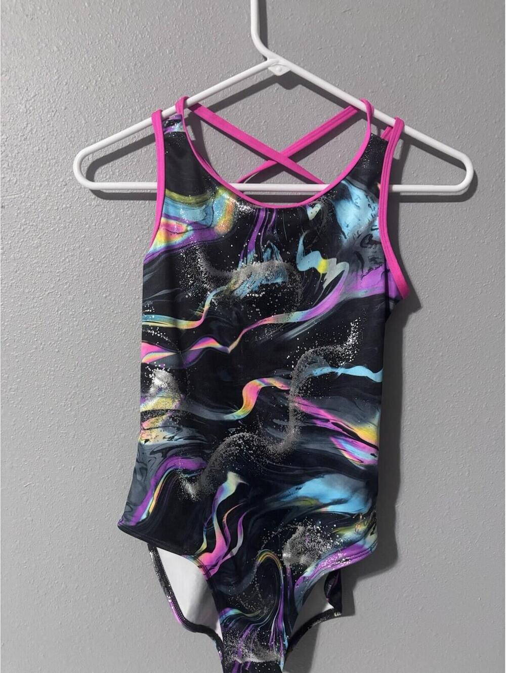 Justice Dance Gym Leotard Size 12/14 Large